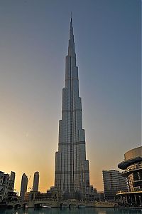 World & Travel: Burj Khalifa, Burj Dubai, skyscraper  in Dubai, United Arab Emirates