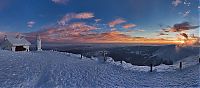 World & Travel: Meteorological station, Krkonoše Giant Mountains, Sněžka, Czech Republic