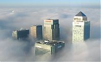 Trek.Today search results: bird's-eye view of buildings above the clouds