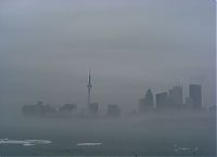 Trek.Today search results: bird's-eye view of buildings above the clouds