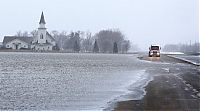 World & Travel: Flooding in North Dakota, United States