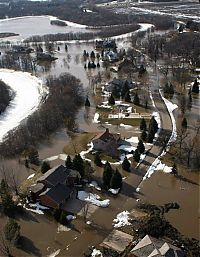 World & Travel: Flooding in North Dakota, United States