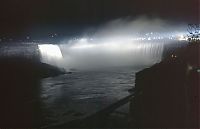 Trek.Today search results: Night view of Niagara Falls, Canada, United States