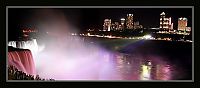 Trek.Today search results: Night view of Niagara Falls, Canada, United States
