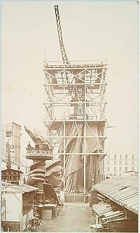 World & Travel: History: Building the Statue of Liberty