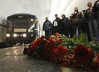 World & Travel: Remembrances of underground attacks, Moscow, Russia