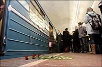 World & Travel: Remembrances of underground attacks, Moscow, Russia