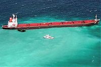 Trek.Today search results: Stranded ship, Great Barrier Reef, Coral Sea, Queensland, Australia