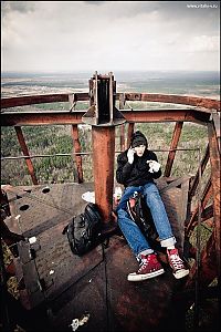 World & Travel: Views of Moscow region from tower, Russia