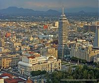 World & Travel: Aerial photography of Mexico City, Mexico