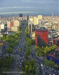 World & Travel: Aerial photography of Mexico City, Mexico