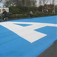 World & Travel: The Blue Road in Netherlands, by Henk Hofstra