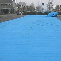 World & Travel: The Blue Road in Netherlands, by Henk Hofstra