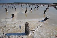 World & Travel: Salt Lake Baskunchak, Russia