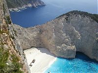 Trek.Today search results: Shipwreck Cove, Navagio Beach on Zakynthos Island, Greece