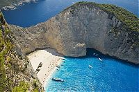 Trek.Today search results: Shipwreck Cove, Navagio Beach on Zakynthos Island, Greece