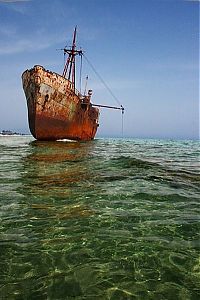 World & Travel: Shipwreck Cove, Navagio Beach on Zakynthos Island, Greece