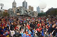 Trek.Today search results: Super hero world record attempt, Federation Square in Melbourne, Australia