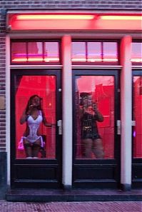 World & Travel: Red Light District, Amsterdam, Netherlands