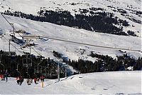 World & Travel: Courchevel airport, France