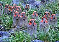 Trek.Today search results: Jizo statues near volcano, Japan