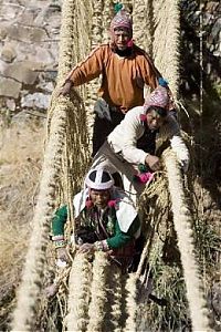 Trek.Today search results: Qeswachaka Bridge, Peru