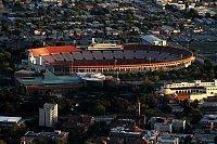 World & Travel: Bird's-eye view of Los Angeles, United States