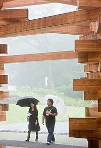 World & Travel: Hakone Pavilion, Hakone, Japan.