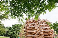 World & Travel: Hakone Pavilion, Hakone, Japan.