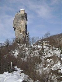 Trek.Today search results: Church built on rocks, Georgia