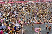 Trek.Today search results: Overcrowded beach, China