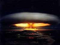 World & Travel: photo of nuclear explosion