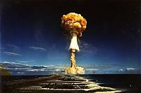 World & Travel: photo of nuclear explosion