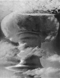 World & Travel: photo of nuclear explosion