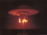 World & Travel: photo of nuclear explosion