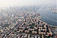 World & Travel: Bird's-eye view of New York City, United States