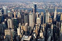 World & Travel: Bird's-eye view of New York City, United States