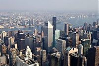 World & Travel: Bird's-eye view of New York City, United States