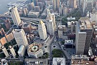 World & Travel: Bird's-eye view of New York City, United States