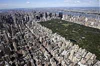 World & Travel: Bird's-eye view of New York City, United States