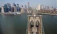 World & Travel: Bird's-eye view of New York City, United States