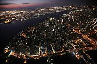 World & Travel: Bird's-eye view of New York City, United States