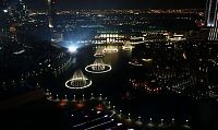 World & Travel: Record fountain system set, Burj Khalifa Lake, Dubai, United Arab Emirates