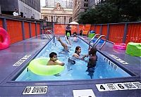 Trek.Today search results: Dumpster swimming pools, Park Avenue, New York City, United States