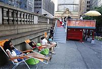 Trek.Today search results: Dumpster swimming pools, Park Avenue, New York City, United States