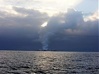 World & Travel: Eruption of underwater volcano, Nuku'alofa, Tonga