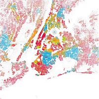 Trek.Today search results: Race and ethnicity of US cities by Eric Fischer