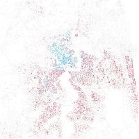 Trek.Today search results: Race and ethnicity of US cities by Eric Fischer