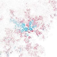 Trek.Today search results: Race and ethnicity of US cities by Eric Fischer