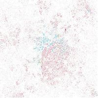 Trek.Today search results: Race and ethnicity of US cities by Eric Fischer